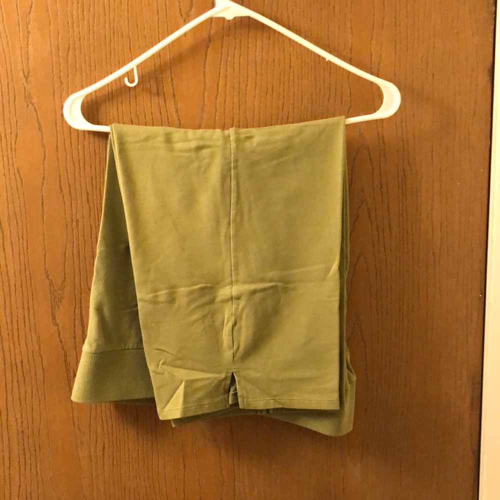 A pair of pants for a full figure Women.